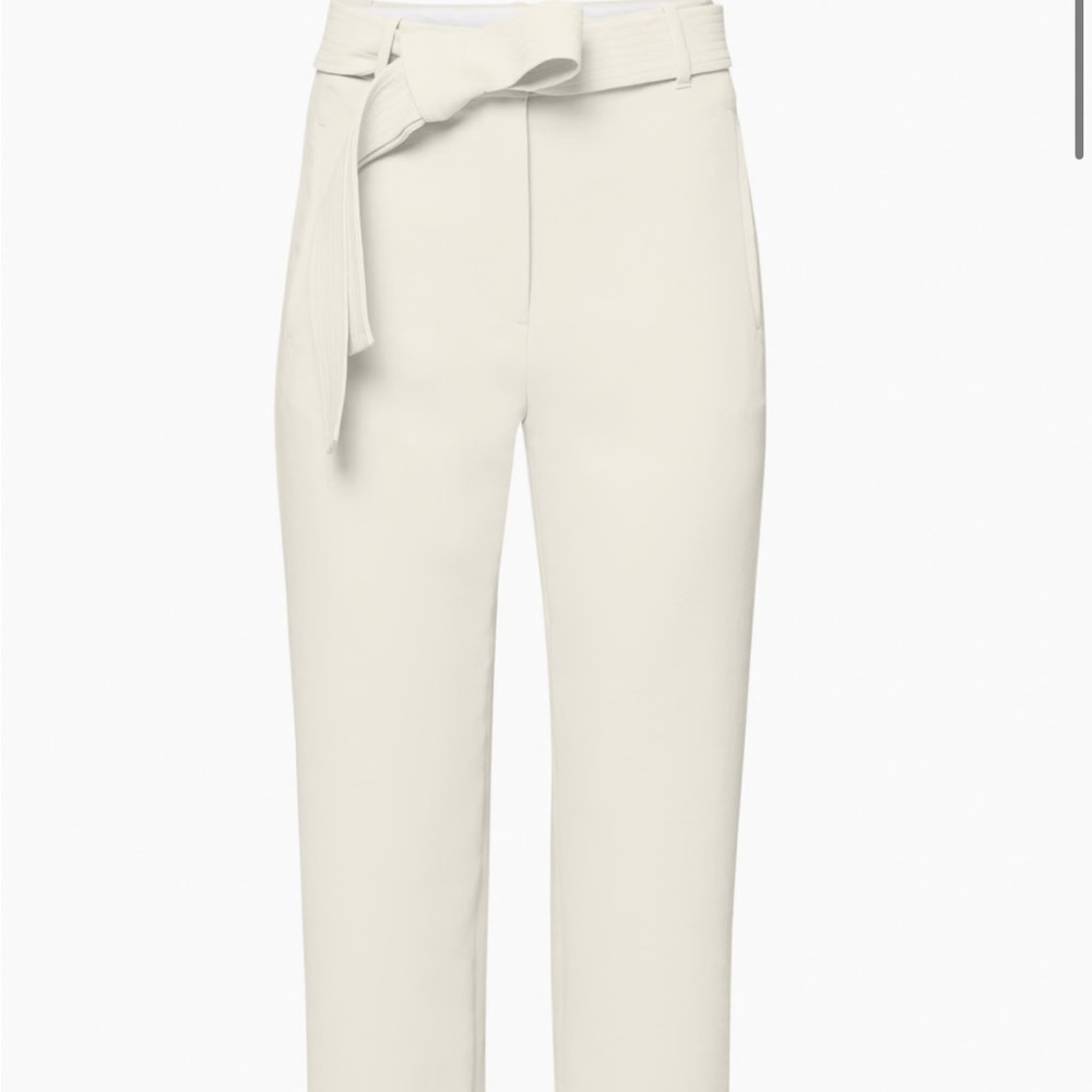 Wilfred Grey High-Waisted Trousers with Relaxed Fit